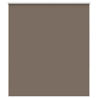 Verdunkelungsrollo Kaffeebraun 140x130cm Stoffbreite 136,6cm