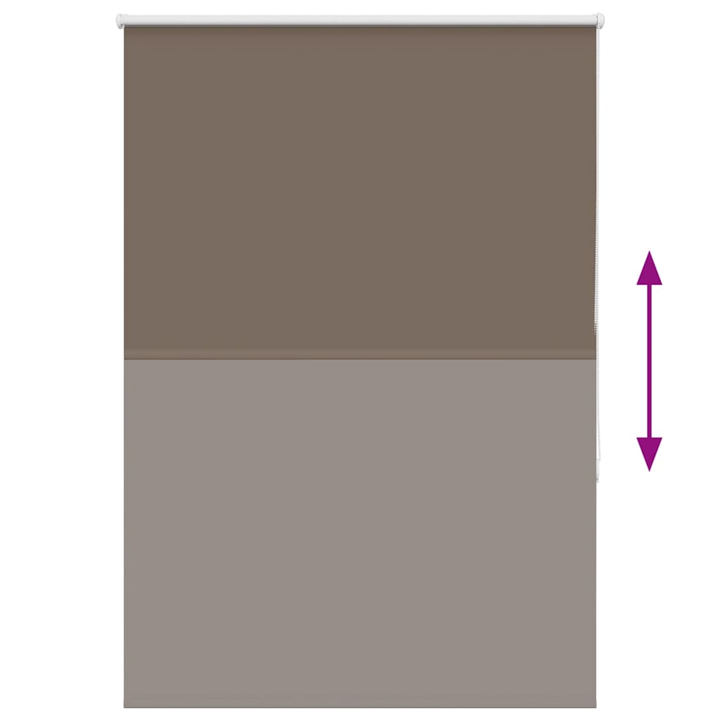 Verdunkelungsrollo Kaffeebraun 90x150cm Stoffbreite 85,7 cm