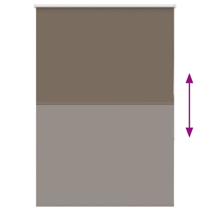 Verdunkelungsrollo Kaffeebraun 95x150cm Stoffbreite 90,7 cm
