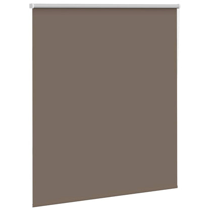 Verdunkelungsrollo Kaffeebraun 125x150 cm Stoffbreite 121,6 cm