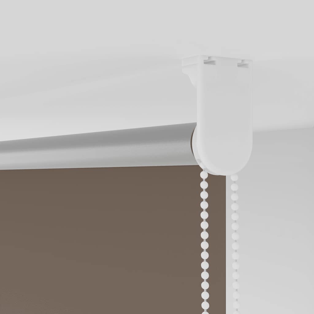 Verdunkelungsrollo Kaffeebraun 140x150 cm Stoffbreite 136,6 cm