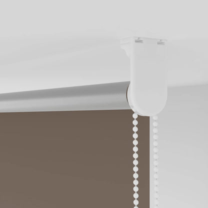 Verdunkelungsrollo Kaffeebraun 140x150 cm Stoffbreite 136,6 cm