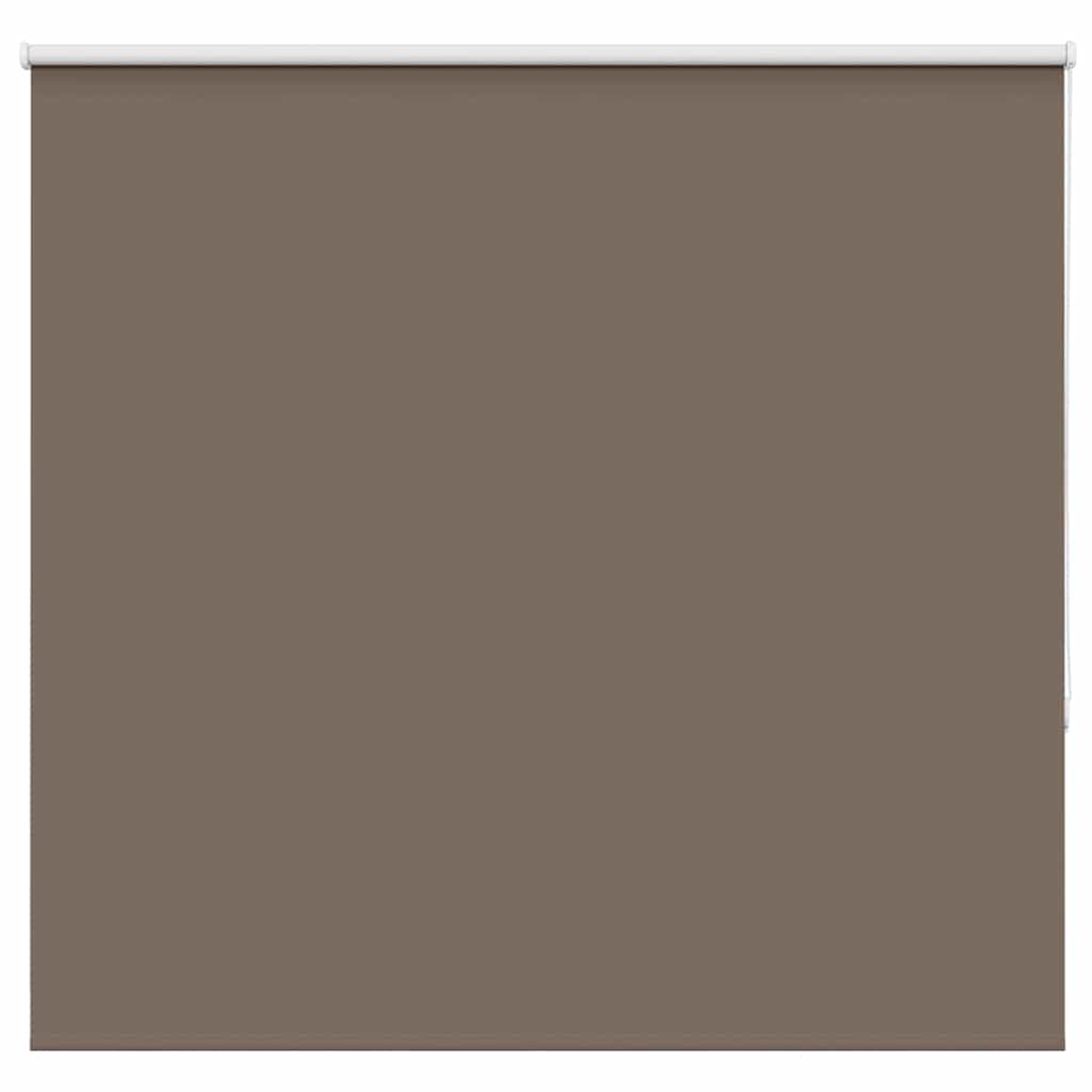 Verdunkelungsrollo Kaffeebraun 150x150 cm Stoffbreite 146,6 cm