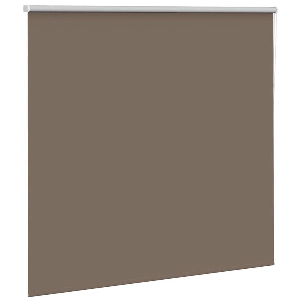 Verdunkelungsrollo Kaffeebraun 150x150 cm Stoffbreite 146,6 cm