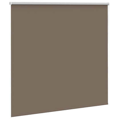 Verdunkelungsrollo Kaffeebraun 150x150 cm Stoffbreite 146,6 cm