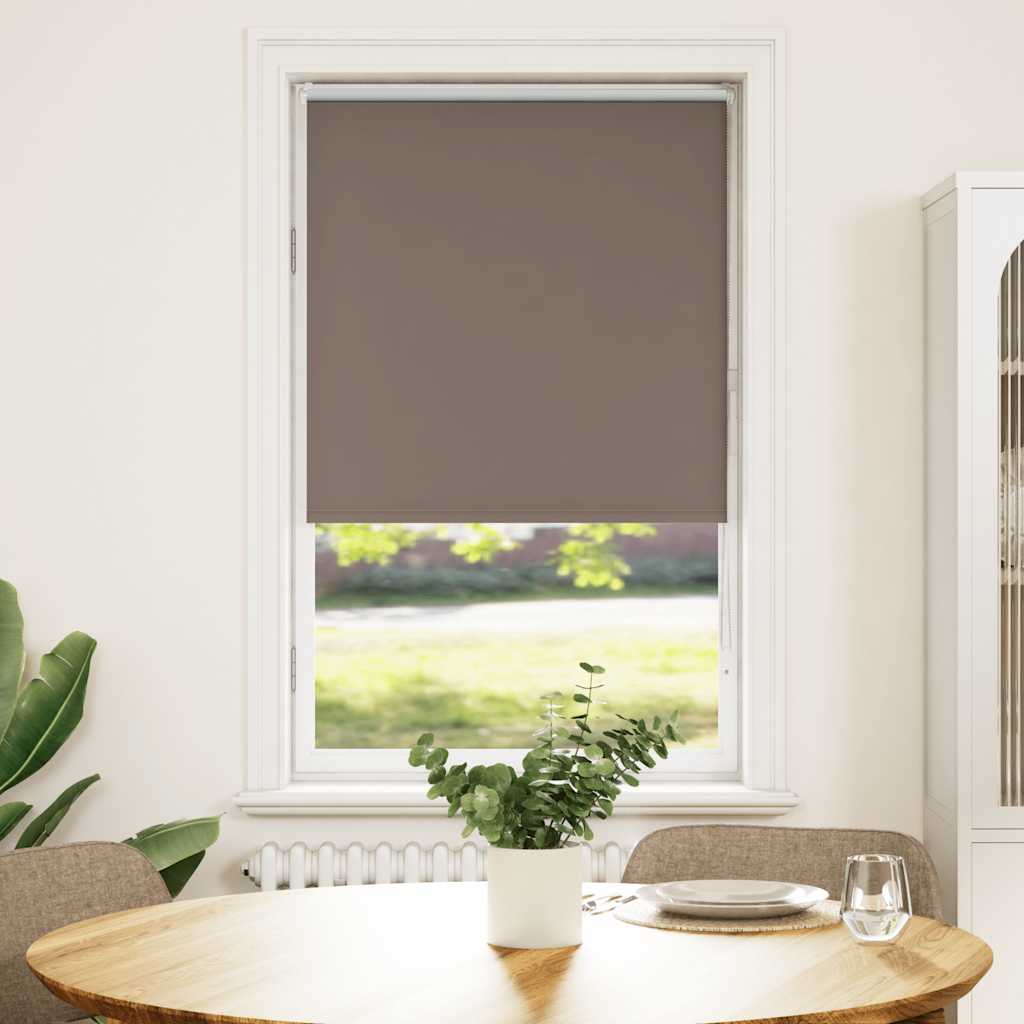 Verdunkelungsrollo Kaffeebraun 70x175cm Stoffbreite 65,7 cm