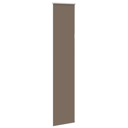Verdunkelungsrollo Kaffeebraun 50x230 cm Stoffbreite 45,7 cm