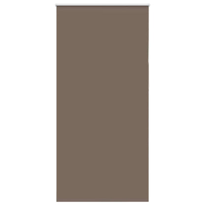 Verdunkelungsrollo Kaffeebraun 100x230 cm Stoffbreite 95,7cm
