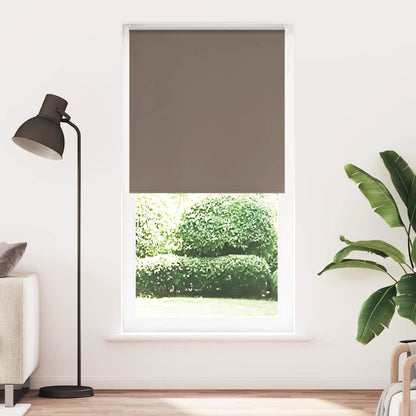 Verdunkelungsrollo Kaffeebraun 100x230 cm Stoffbreite 95,7cm