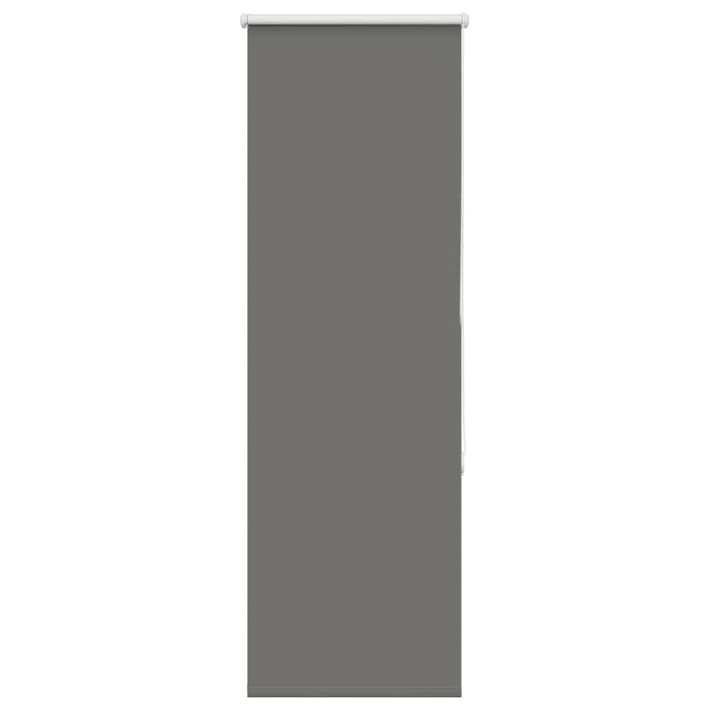 Verdunkelungsrollo Grau 50x130 cm Stoffbreite 45,7 cm Polyester