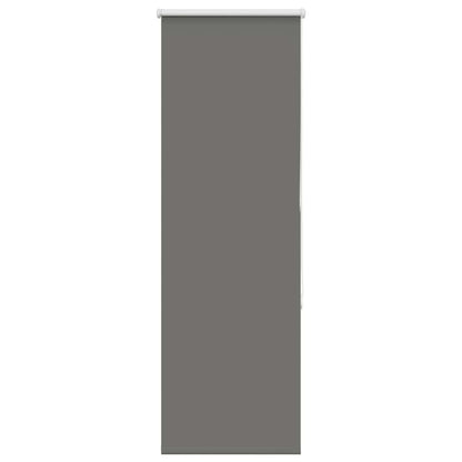 Verdunkelungsrollo Grau 55x130 cm Stoffbreite 50,7 cm Polyester