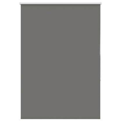 Verdunkelungsrollo Grau 90x130 cm Stoffbreite 85,7 cm Polyester