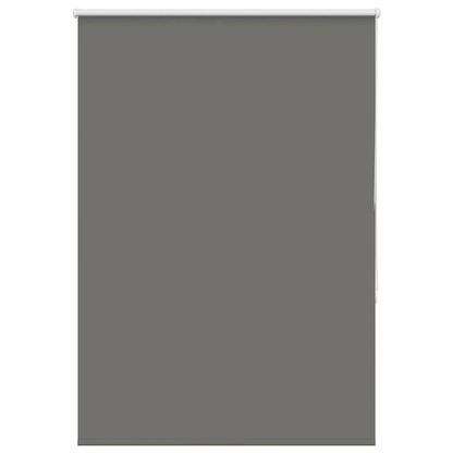 Verdunkelungsrollo Grau 100x130 cm Stoffbreite 95,7cm Polyester