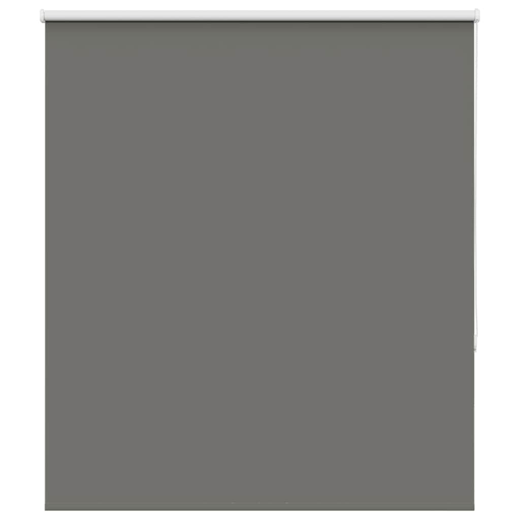 Verdunkelungsrollo Grau 135x130cm Stoffbreite 131,6cm Polyester