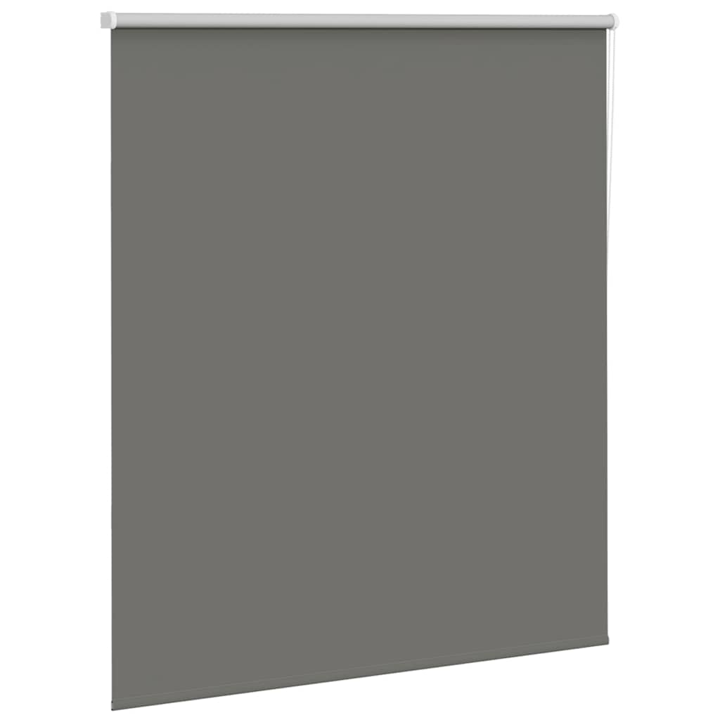 Verdunkelungsrollo Grau 135x130cm Stoffbreite 131,6cm Polyester