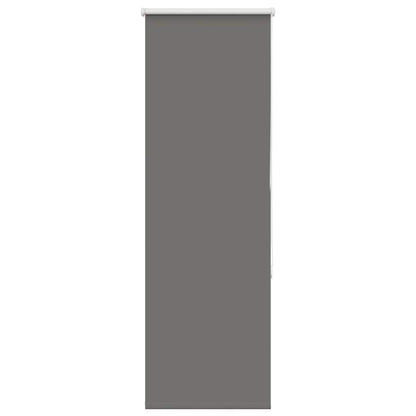 Verdunkelungsrollo Grau 55x150 cm Stoffbreite 50,7 cm Polyester