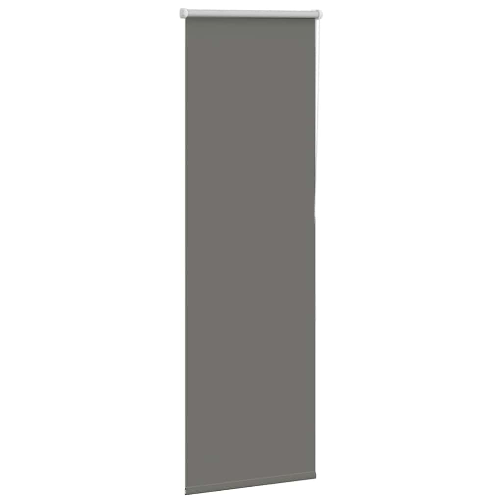 Verdunkelungsrollo Grau 55x150 cm Stoffbreite 50,7 cm Polyester