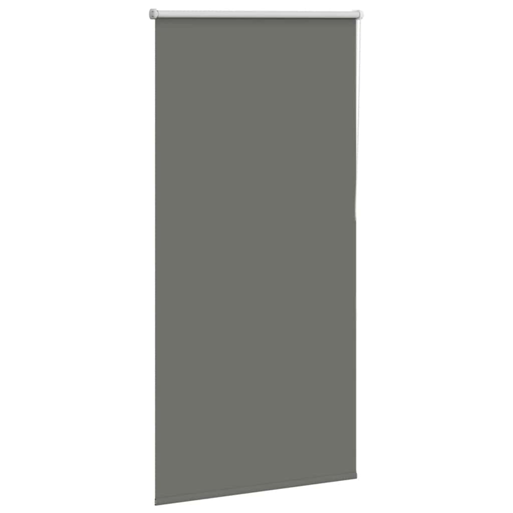 Verdunkelungsrollo Grau 85x175 cm Stoffbreite 80,7 cm Polyester