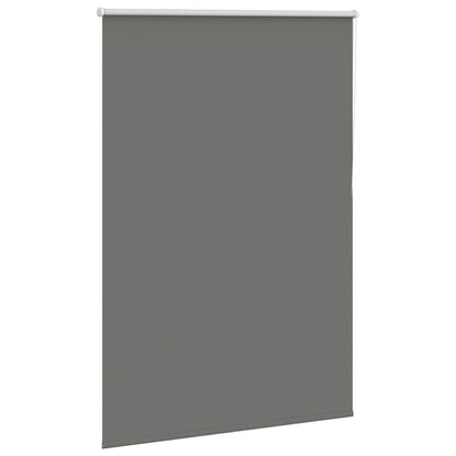 Verdunkelungsrollo Grau 90x175 cm Stoffbreite 85,7 cm Polyester