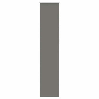 Verdunkelungsrollo Grau 50x210 cm Stoffbreite 45,7 cm Polyester