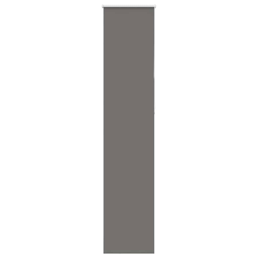 Verdunkelungsrollo Grau 60x210 cm Stoffbreite 55,7 cm Polyester