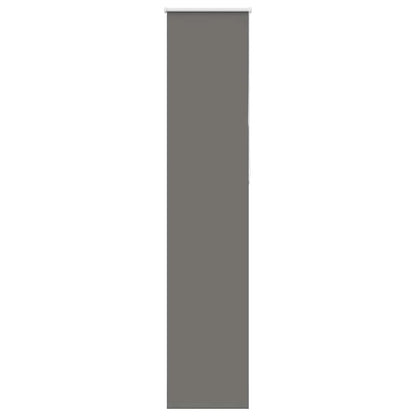 Verdunkelungsrollo Grau 60x210 cm Stoffbreite 55,7 cm Polyester