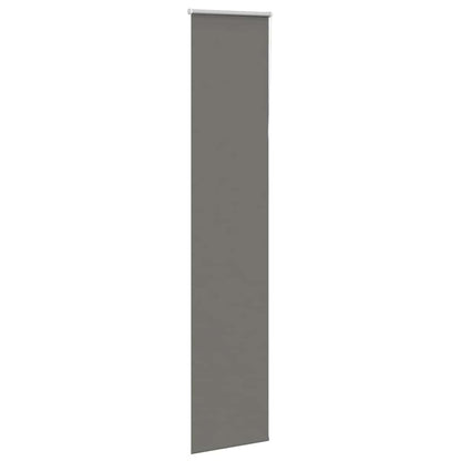 Verdunkelungsrollo Grau 60x210 cm Stoffbreite 55,7 cm Polyester