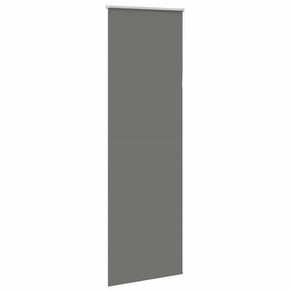 Verdunkelungsrollo Grau 80x210 cm Stoffbreite 75,7 cm Polyester
