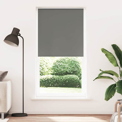 Verdunkelungsrollo Grau 110x210cm Stoffbreite 105,7cm Polyester