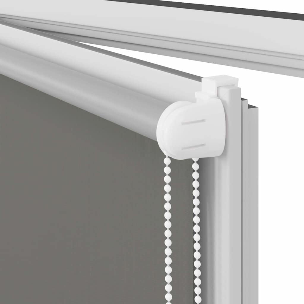 Verdunkelungsrollo Grau 45x230 cm Stoffbreite 40,7 cm Polyester
