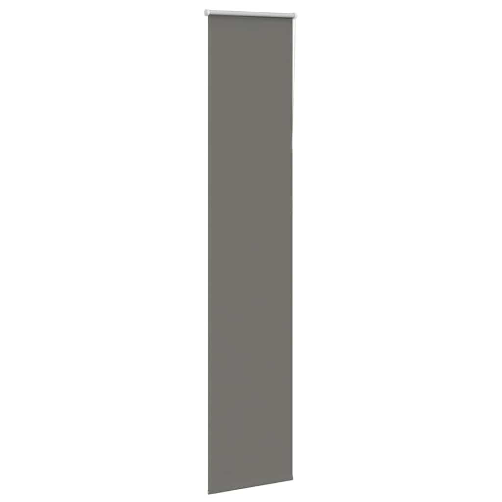 Verdunkelungsrollo Grau 50x230 cm Stoffbreite 45,7 cm Polyester