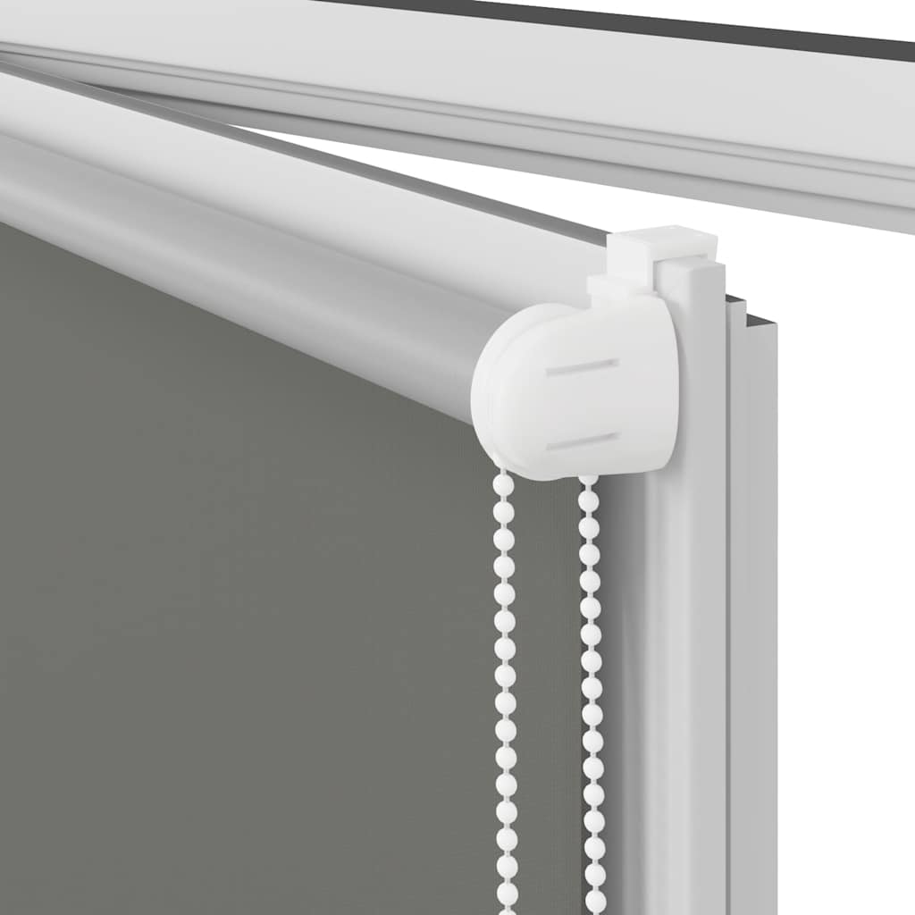 Verdunkelungsrollo Grau 55x230 cm Stoffbreite 50,7 cm Polyester