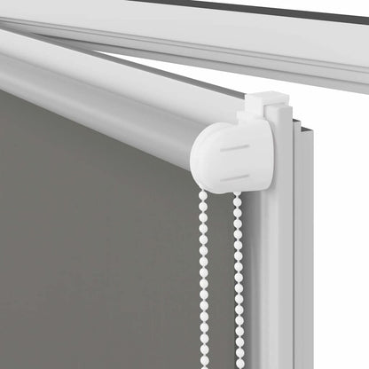Verdunkelungsrollo Grau 60x230 cm Stoffbreite 55,7 cm Polyester