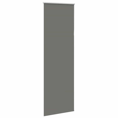 Verdunkelungsrollo Grau 65x230 cm Stoffbreite 60,7 cm Polyester