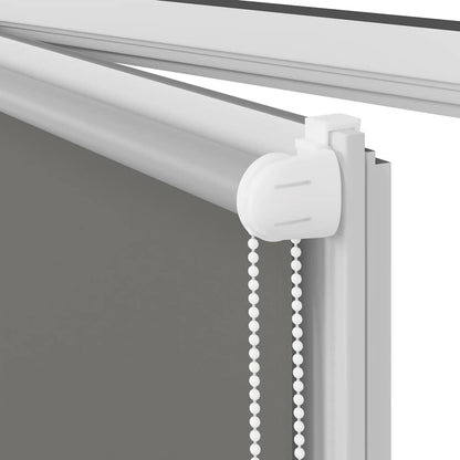Verdunkelungsrollo Grau 65x230 cm Stoffbreite 60,7 cm Polyester