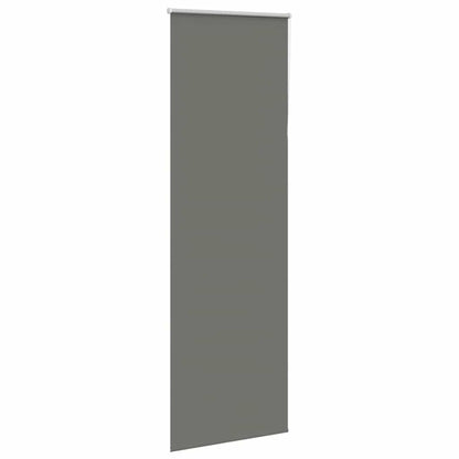 Verdunkelungsrollo Grau 85x230 cm Stoffbreite 80,7 cm Polyester