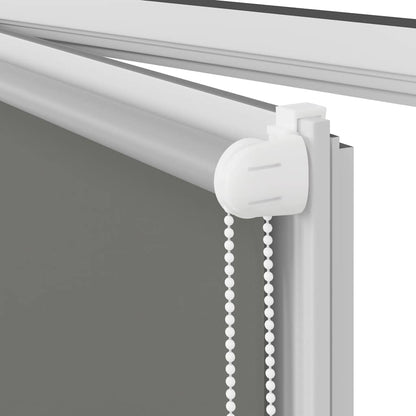 Verdunkelungsrollo Grau 95x230 cm Stoffbreite 90,7 cm Polyester
