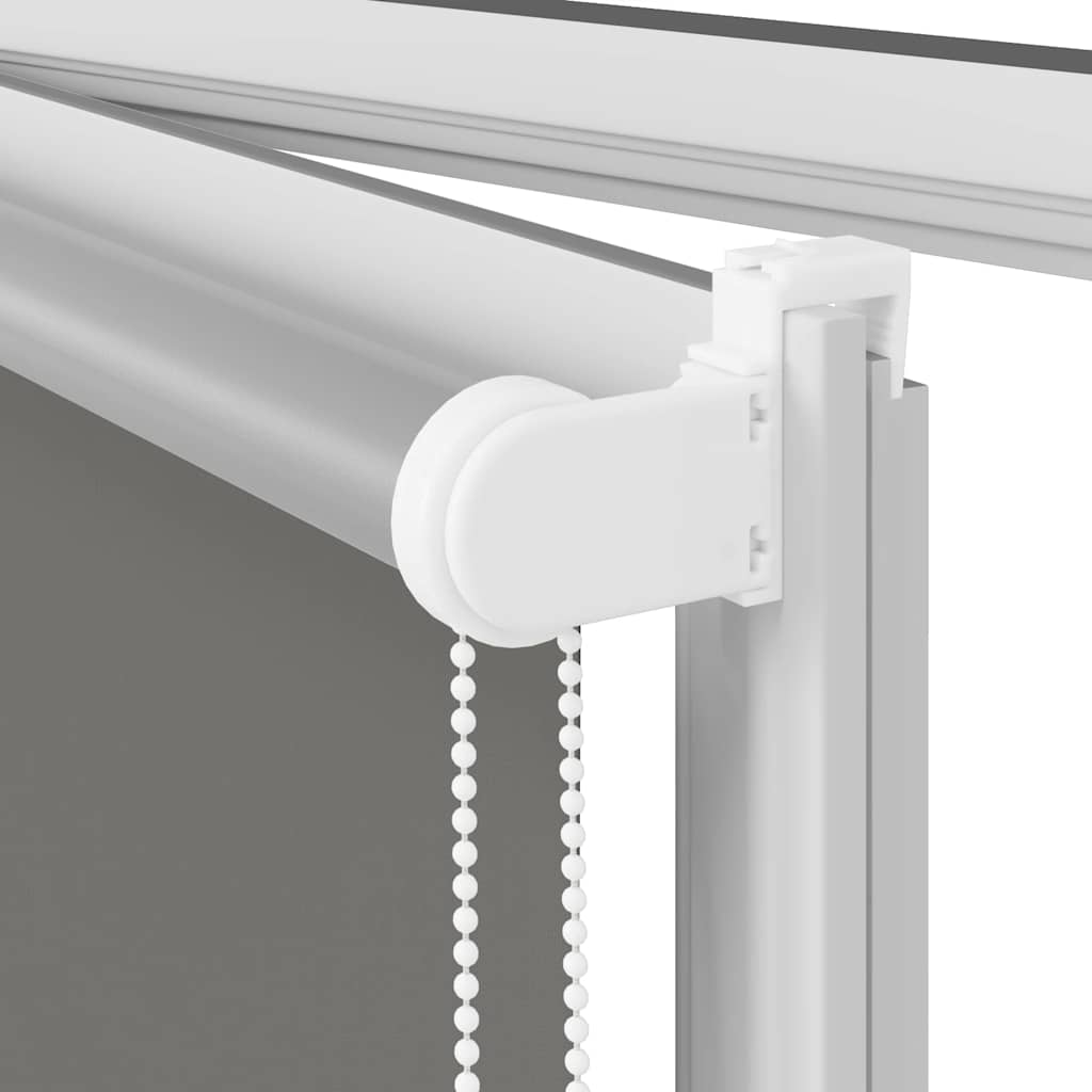 Verdunkelungsrollo Grau 120x230cm Stoffbreite 116,6cm Polyester