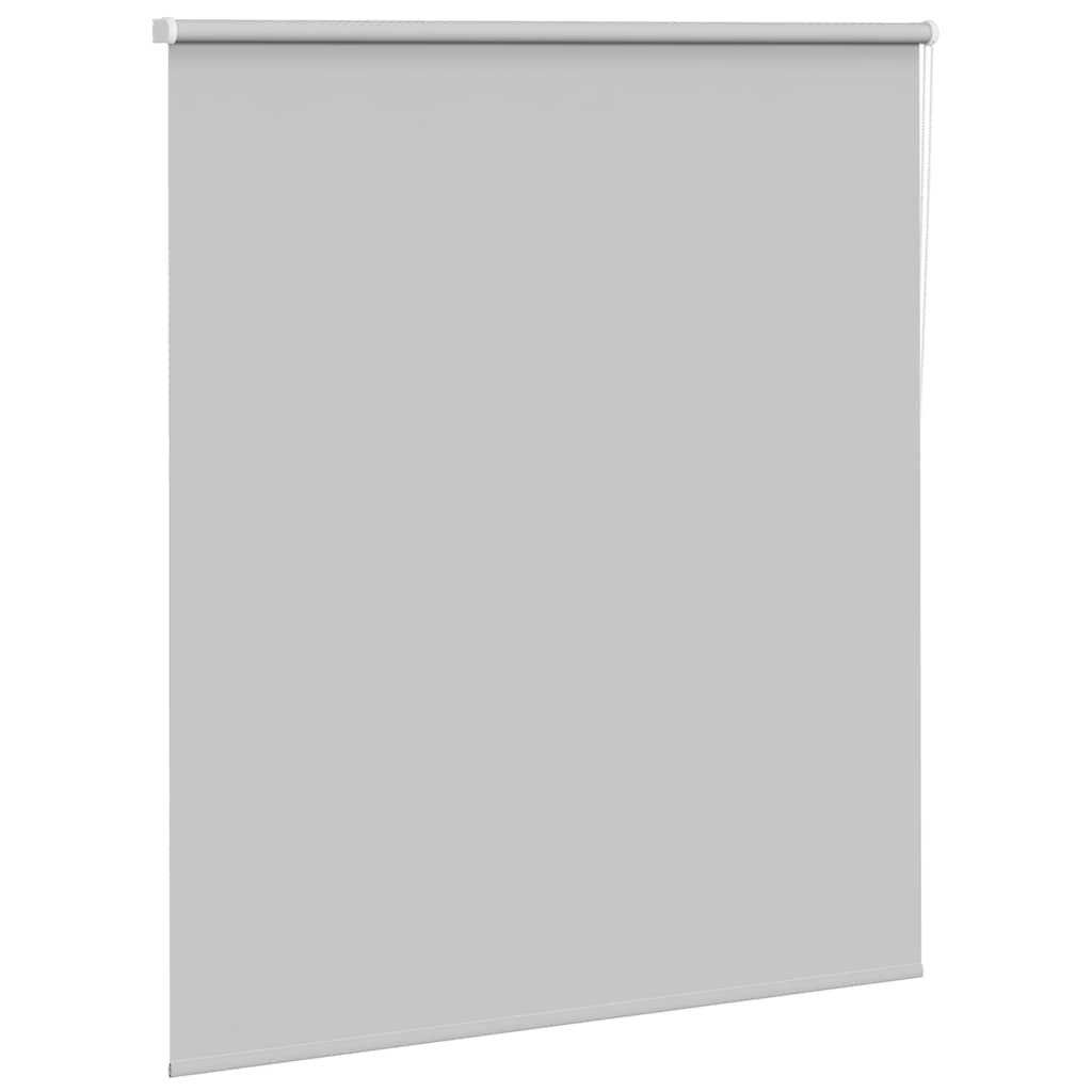 Verdunkelungsrollo Hellgrau 125x130cm Stoffbreite 121,6cm
