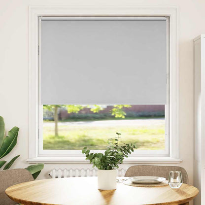 Verdunkelungsrollo Hellgrau 90x175 cm Stoffbreite 85,7 cm
