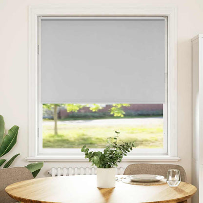 Verdunkelungsrollo Hellgrau 95x175 cm Stoffbreite 90,7 cm