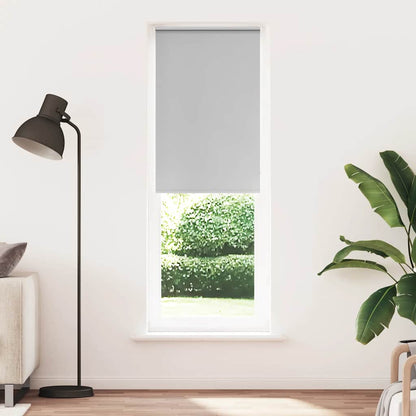 Verdunkelungsrollo Hellgrau 80x230 cm Stoffbreite 75,7 cm