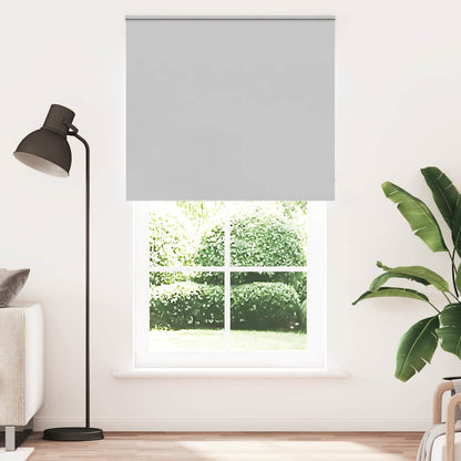 Verdunkelungsrollo Hellgrau 135x230cm Stoffbreite 131,6cm