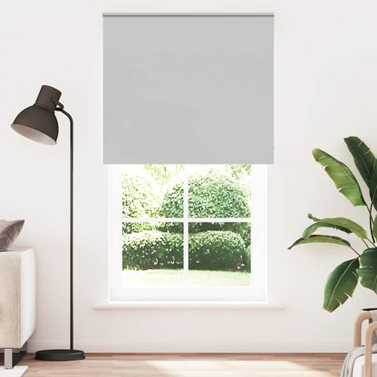 Verdunkelungsrollo Hellgrau 140x230cm Stoffbreite 136,6cm