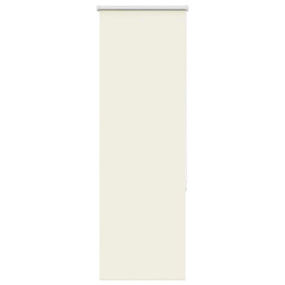 Verdunkelungsrollo Cremeweiß 55x130cm Stoffbreite 50,7 cm