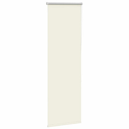 Verdunkelungsrollo Cremeweiß 60x130cm Stoffbreite 55,7 cm