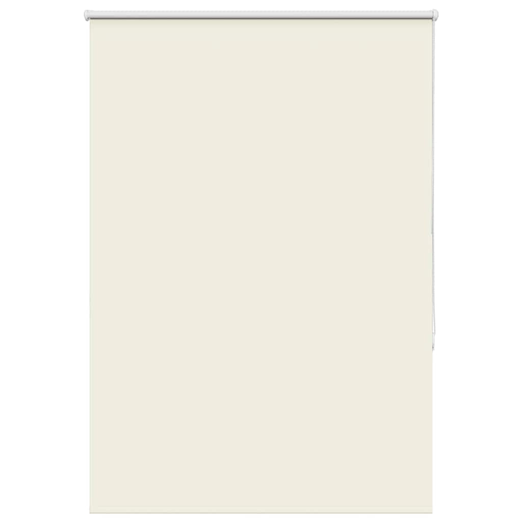 Verdunkelungsrollo Cremeweiß 90x130cm Stoffbreite 85,7 cm