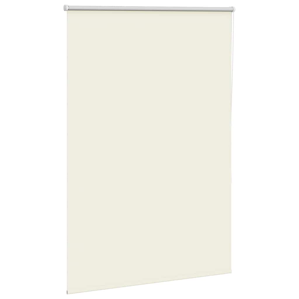 Verdunkelungsrollo Cremeweiß 95x130cm Stoffbreite 90,7 cm