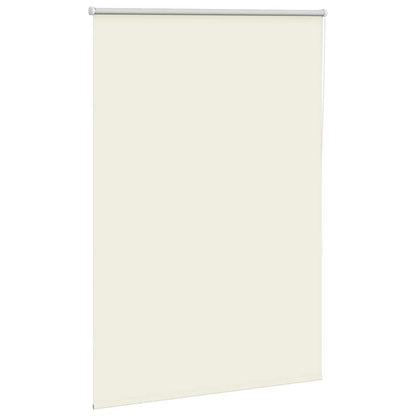 Verdunkelungsrollo Cremeweiß 95x130cm Stoffbreite 90,7 cm