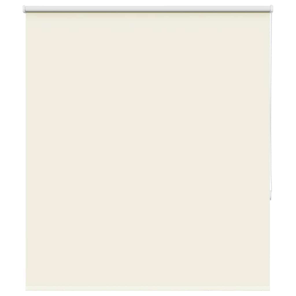 Verdunkelungsrollo Cremeweiß 125x130cm Stoffbreite 121,6cm